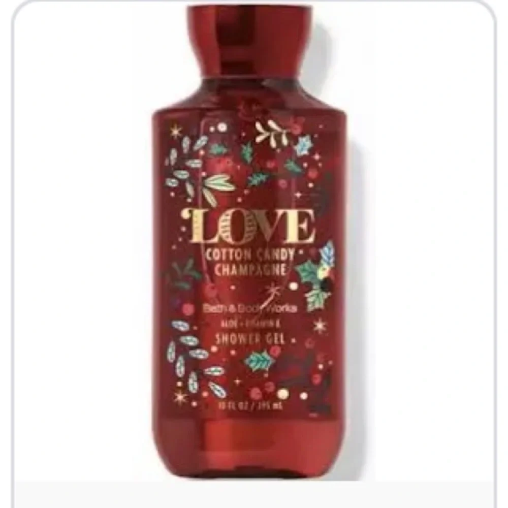 DISCONTINUED Bath & Body Works LOVE Cotton Candy Champagne Shower Gel